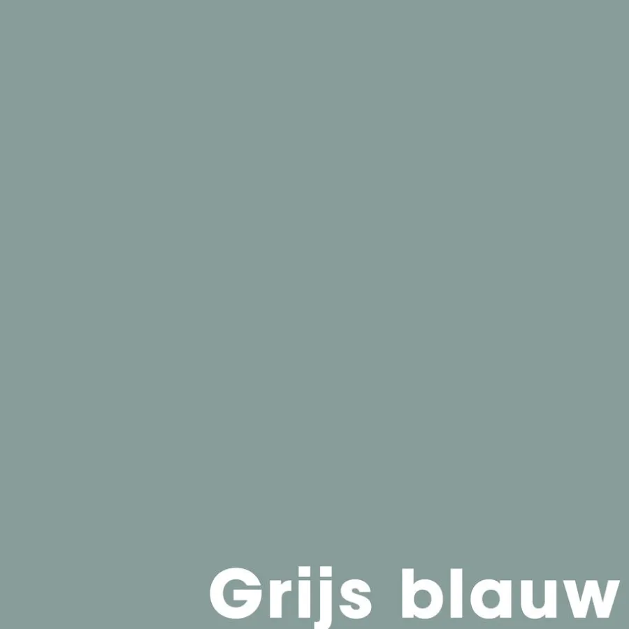 Kwantum Muurverf*Muurverf Mat Grijs Blauw 1 L 1L