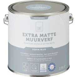 Kwantum Muurverf*Muurverf Professional Denim Blue 2.5 L 2.5L