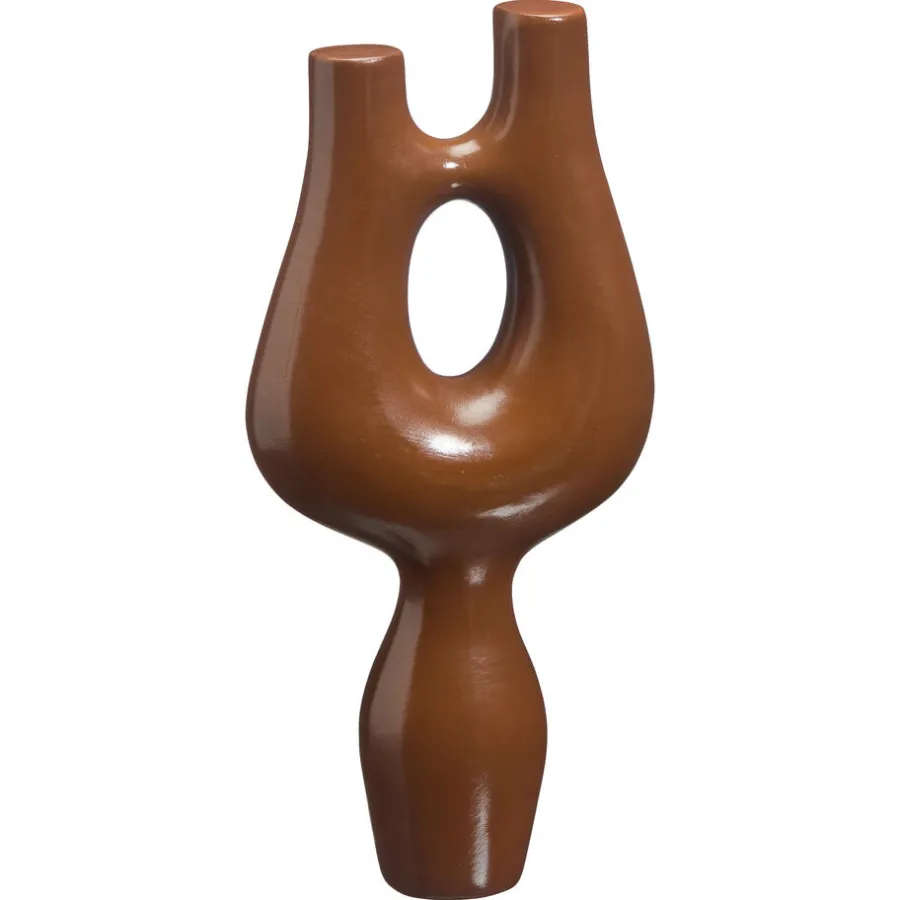 Kwantum Decoratie Beelden*Object Kemble - 17x8x37 Cm Camel