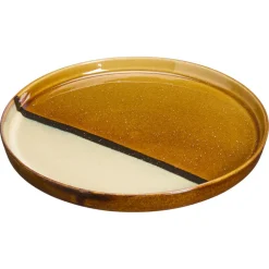 Kwantum Kerstservies|Borden*Ontbijtbord Ivo Bruin - ⌀21,6cm