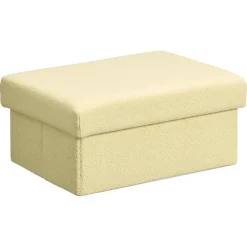 Kwantum Overige Opbergers*Opbergbox Borre Geel - 33x24x15 Cm