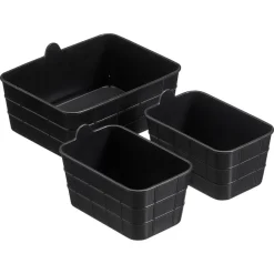 Kwantum Opbergboxen & Lades*Opbergmand Mini S/3 Zwart