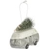 Kwantum Kerstballen & Kerstornamenten*Ornament Bus Met Kerstboom