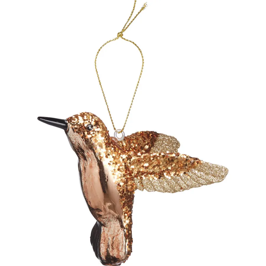 Kwantum Kerstballen & Kerstornamenten*Ornament Vogel Goud