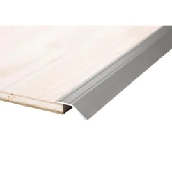 Kwantum Plinten*Overgangsprof 14mm Staal Rvs 100 Cm