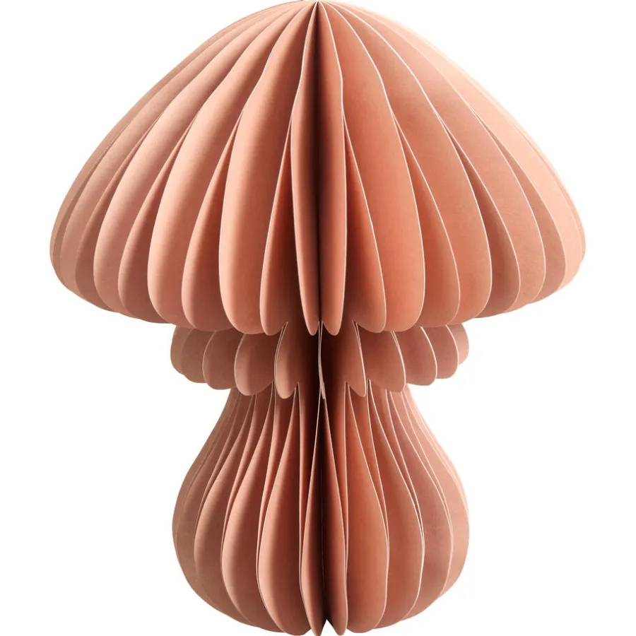 Kwantum Kerstdecoratie*Paddenstoel Papier Taupe