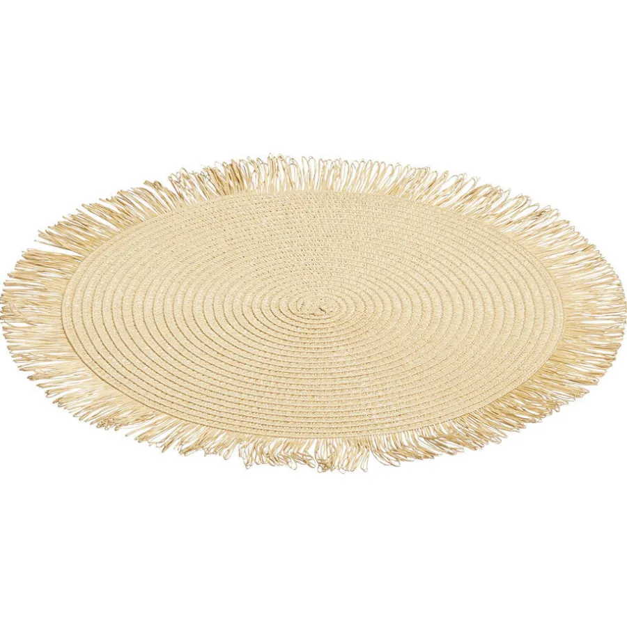 Kwantum Placemats|Placemats*Placemat Rond Naturel