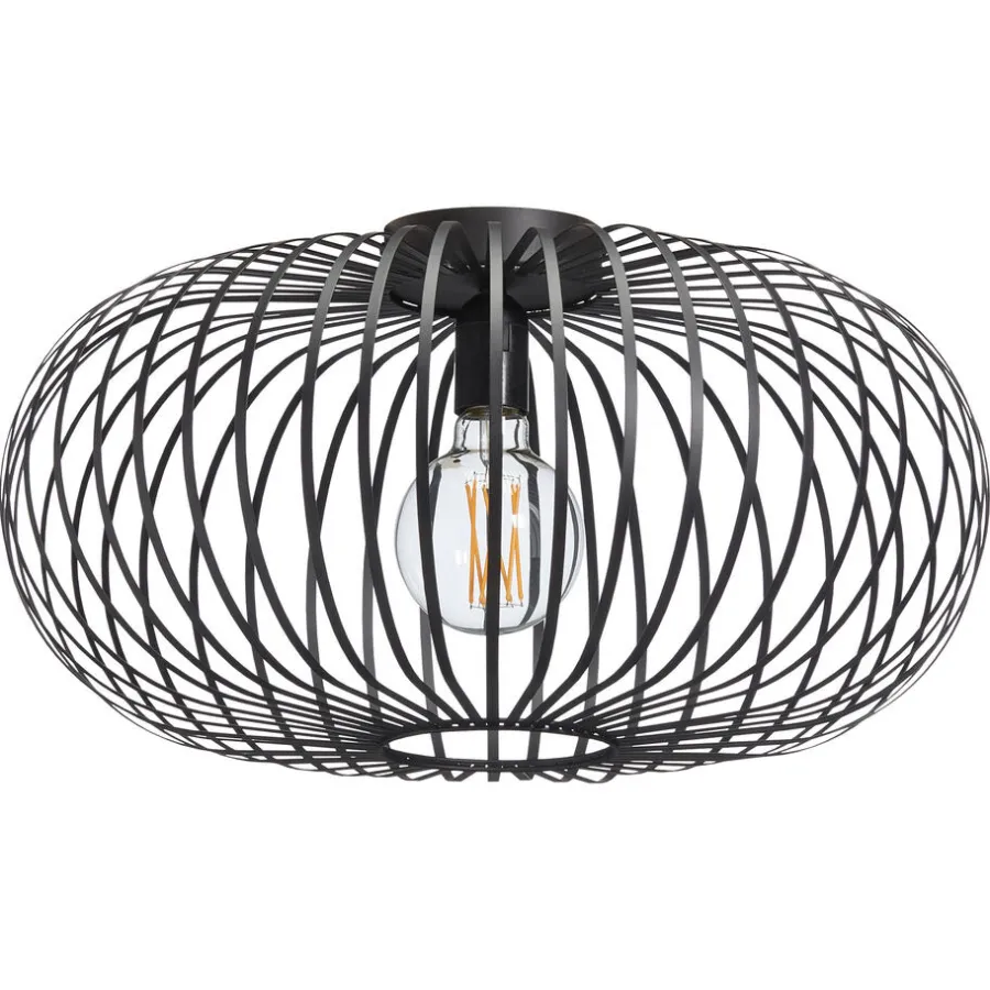 Kwantum Plafondlampen*Plafondlamp Gavi Zwart