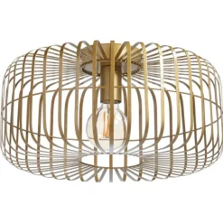 Kwantum Plafondlampen*Plafondlamp Gyge Goud Wit