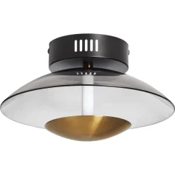Kwantum Plafondlampen*Plafondlamp Pomona Zwart