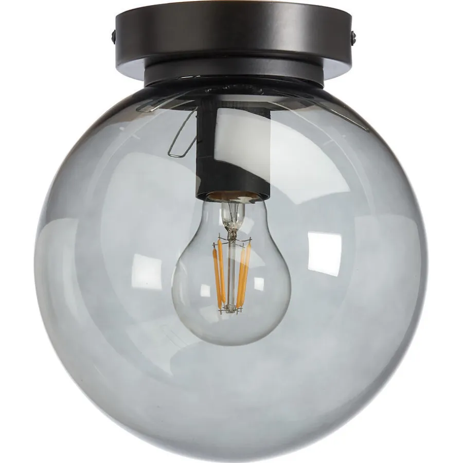 Kwantum Plafondlampen*Plafondlamp Rana Zwart