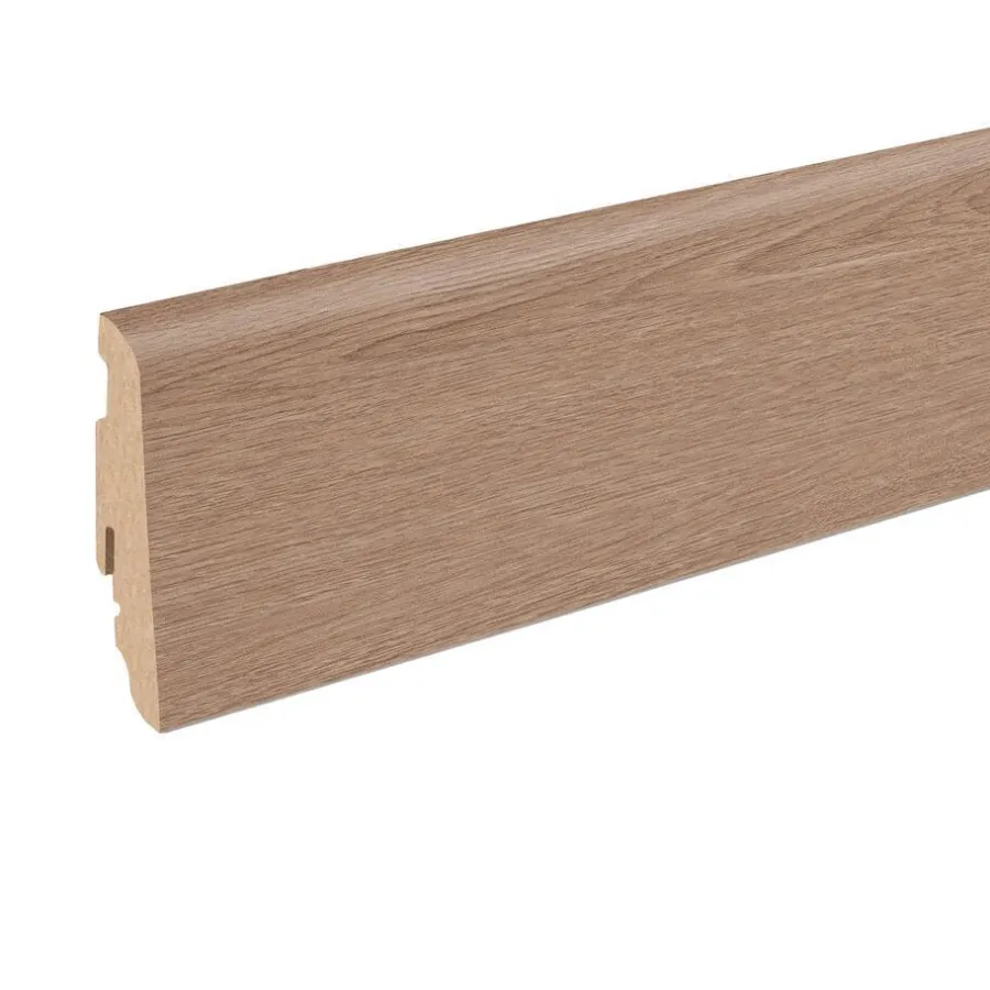 Kwantum Plinten*Plint MDF Naturel Eiken 240 Cm NatEiken