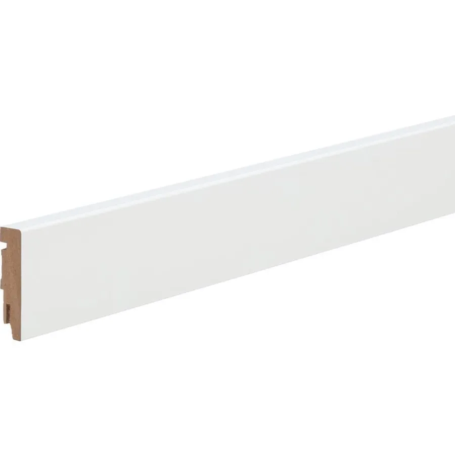 Kwantum Plinten*Plint Mdf Robuust Wit