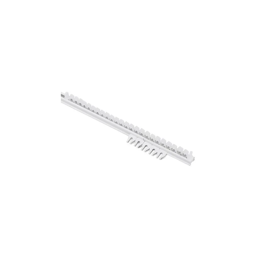Kwantum Gordijnrails*Railset Plus Uitschuifbaar Wit 260-500 Cm