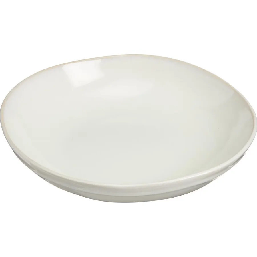 Kwantum Schalen|Schalen*Schaal XL Fluid Wit - ⌀20 Cm