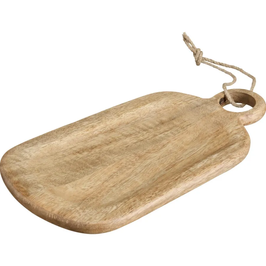 Kwantum Keukenaccessoires*Snijplank Organisch Mango - Ø28 Cm ø 28 Cm Ø028CM