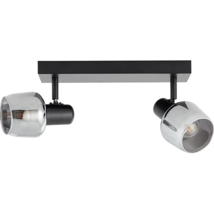 Kwantum Spots*Spot Cala 2-Lichts Zwart