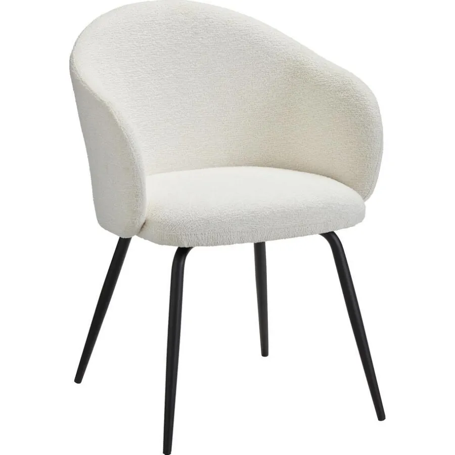 Kwantum Eetkamerstoelen*Stoel Bergen Off-White Offwhite