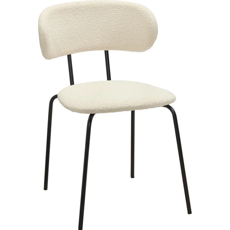 Kwantum Eetkamerstoelen*Stoel Bolzano Off-White