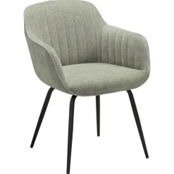 Kwantum Eetkamerstoelen*Stoel Como Licht Groen LichtGroen