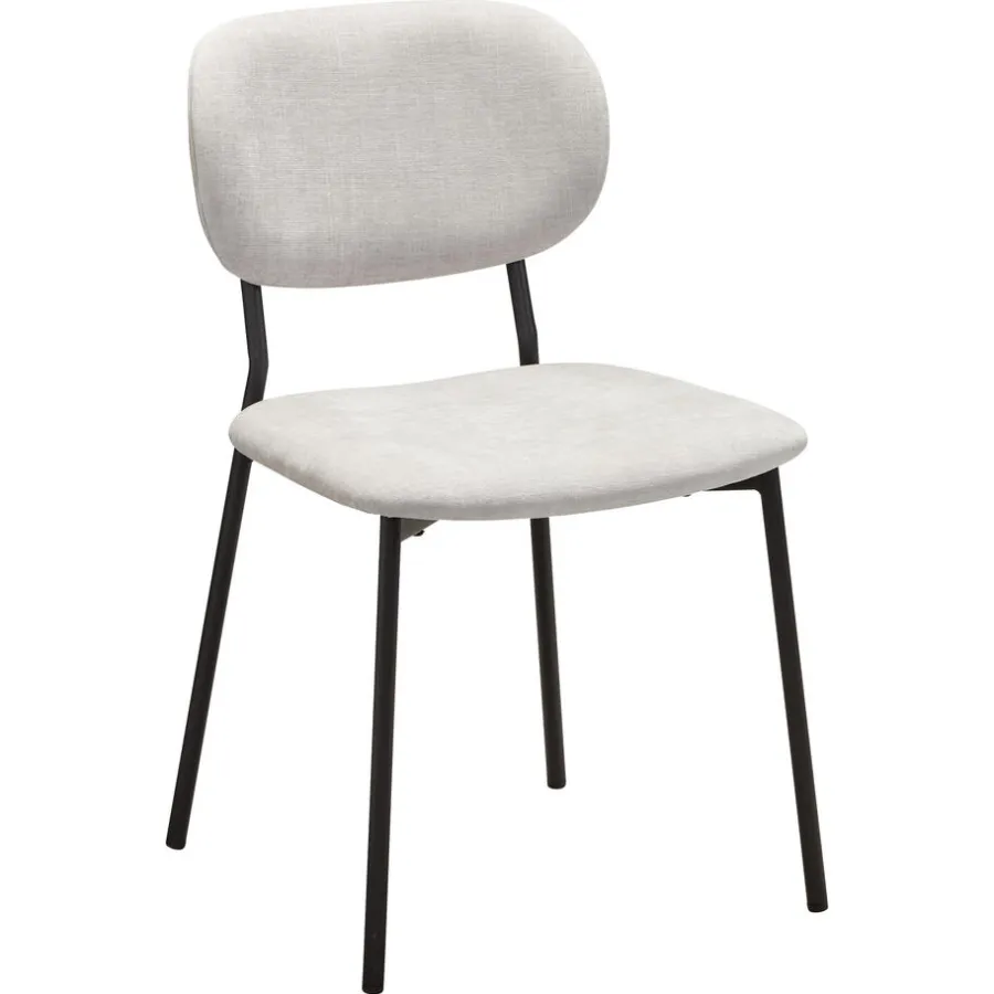 Kwantum Eetkamerstoelen*Stoel Desulo Lichtgrijs