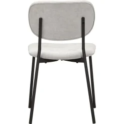 Kwantum Eetkamerstoelen*Stoel Desulo Lichtgrijs
