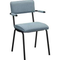 Kwantum Eetkamerstoelen*Stoel Zoppola Blauw