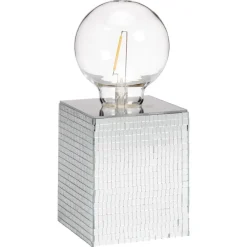 Kwantum Tafellampen*Tafellamp Vesta Zilver