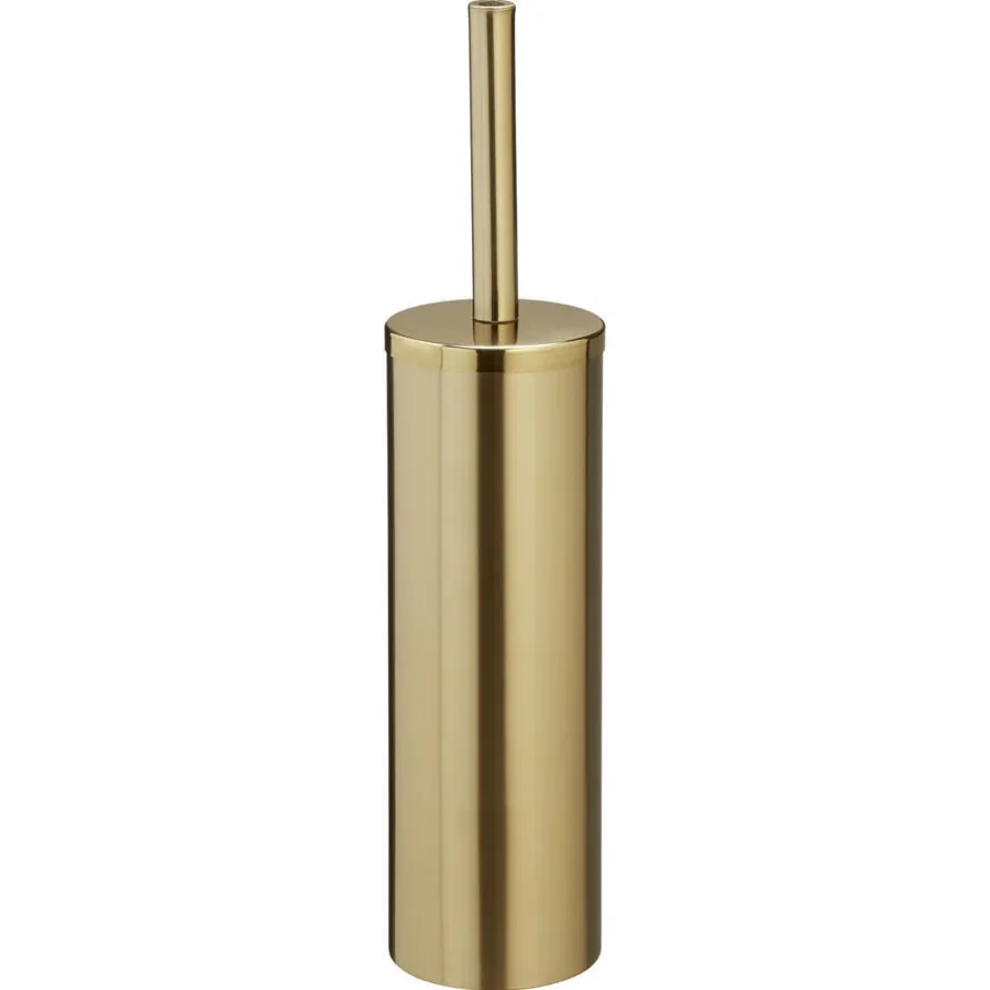 Kwantum Badkameraccessoires*Toiletborstel Metaal Goud