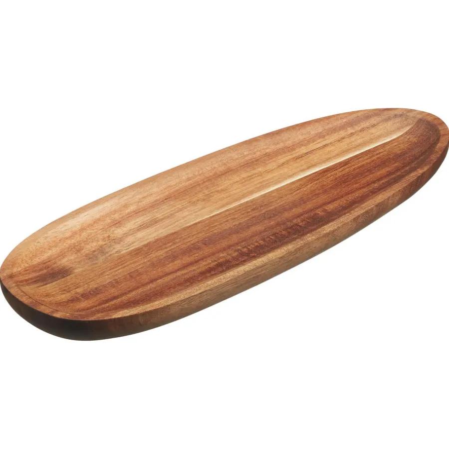 Kwantum Badkameraccessoires*Tray Organic Wood Naturel 32x12 Cm 032X012CM