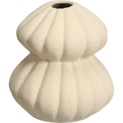 Kwantum Vazen & Potten*Vaas Troissy Naturel 15x17 Cm