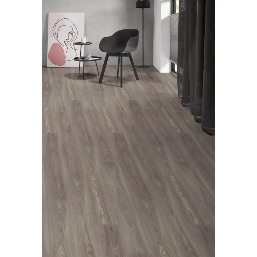 Kwantum Vinyl Vloeren*Vinyl Baskin Bruin Eiken
