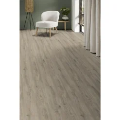 Kwantum Vinyl Vloeren*Vinyl Hugo Grijs Eiken Je berekent hoeveel meters je nodig hebt door lengte en breedte in te vullen