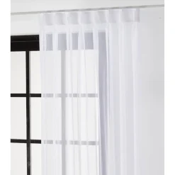 Kwantum Vitrages|Gordijnen*Vitrage Viola Wit 150 Cm 150CM