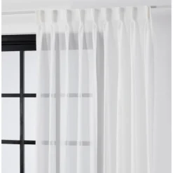 Kwantum Vouwgordijnen|Vitrages*Vitrage Vivienne Off-White