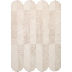 Kwantum Vloerkleden|Vloerkleden Woonkamer*Vloerkleed Boulia Wit 160x230 Cm
