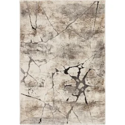 Kwantum Vloerkleden|Vloerkleden Woonkamer*Vloerkleed Impact Grijs 160x230 Cm