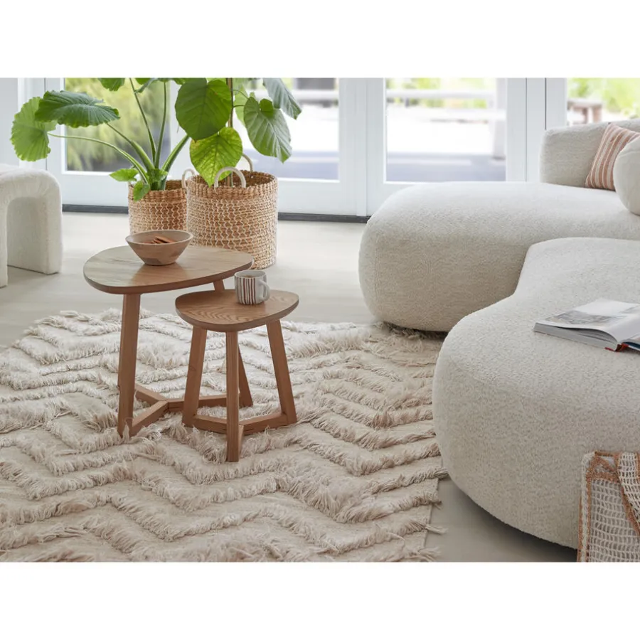 Kwantum Vloerkleden|Vloerkleden Woonkamer*Vloerkleed Isham Beige 160x230 Cm 160X230CM