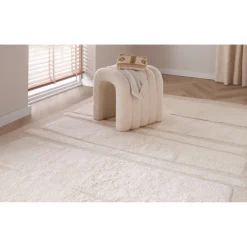 Kwantum Vloerkleden|Vloerkleden Woonkamer*Vloerkleed Metz 160x230 Cm Off-White