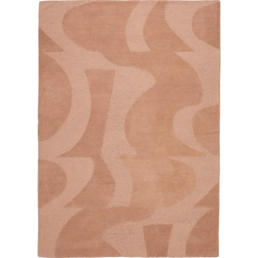 Kwantum Vloerkleden Kinderkamer|Ronde Vloerkleden*Vloerkleed Papaya Terra 160x230 Cm 160X230CM