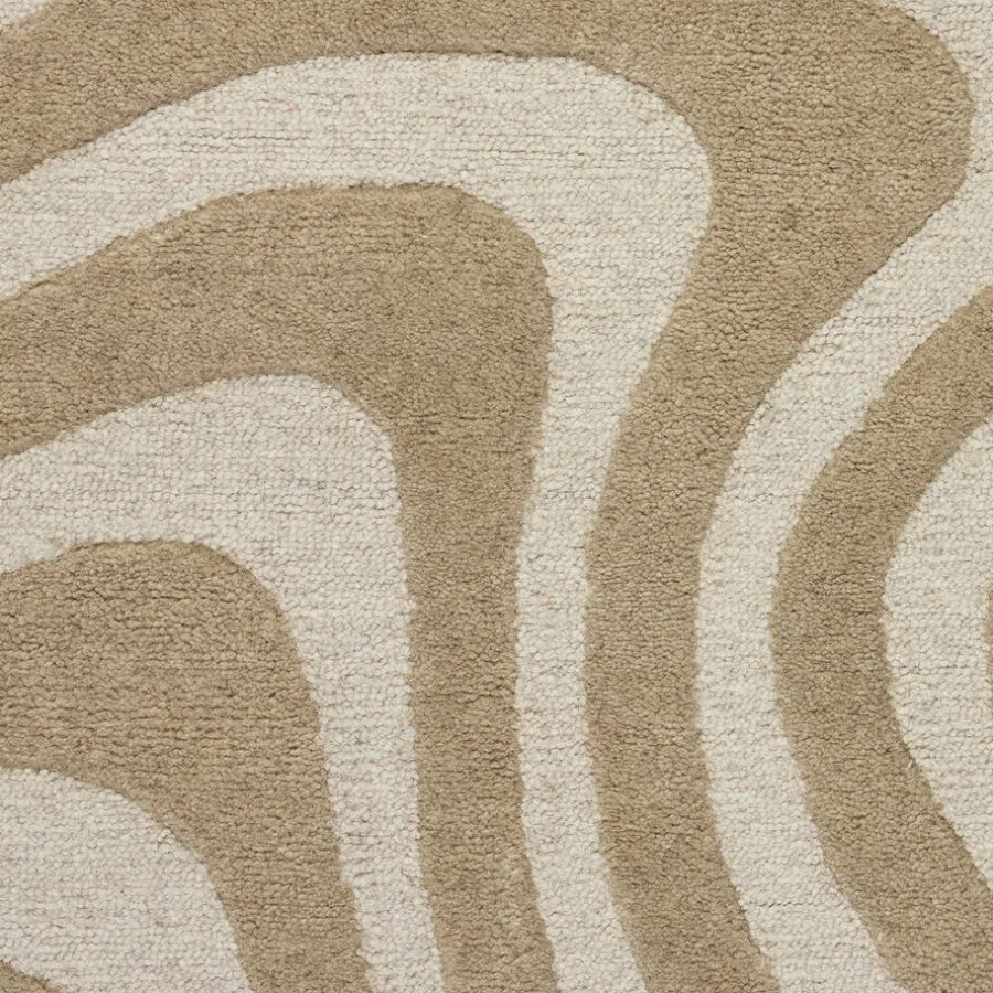 Kwantum Vloerkleden Kinderkamer*Vloerkleed Sandbank Zand 160x230 Cm 160X230CM