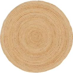 Kwantum Vloerkleden|Buitenkleden*Vloerkleed Solis Naturel - Ø 100 Cm
