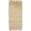 Kwantum Vloerkleden|Vloerkleden Woonkamer*Vloerkleed Walker Naturel 60x120 Cm