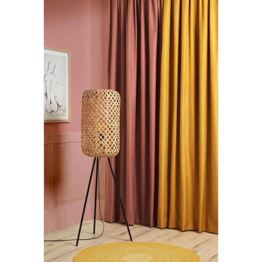 Kwantum Vloerlampen*Vloerlamp Aphrodite Zwart Naturel