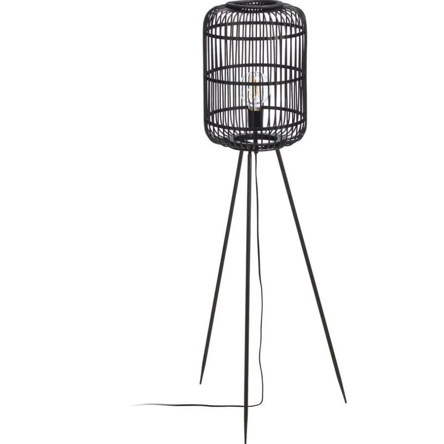 Kwantum Vloerlampen*Vloerlamp Balan Zwart