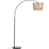 Kwantum Vloerlampen*Vloerlamp Cilen Zwart Bruin