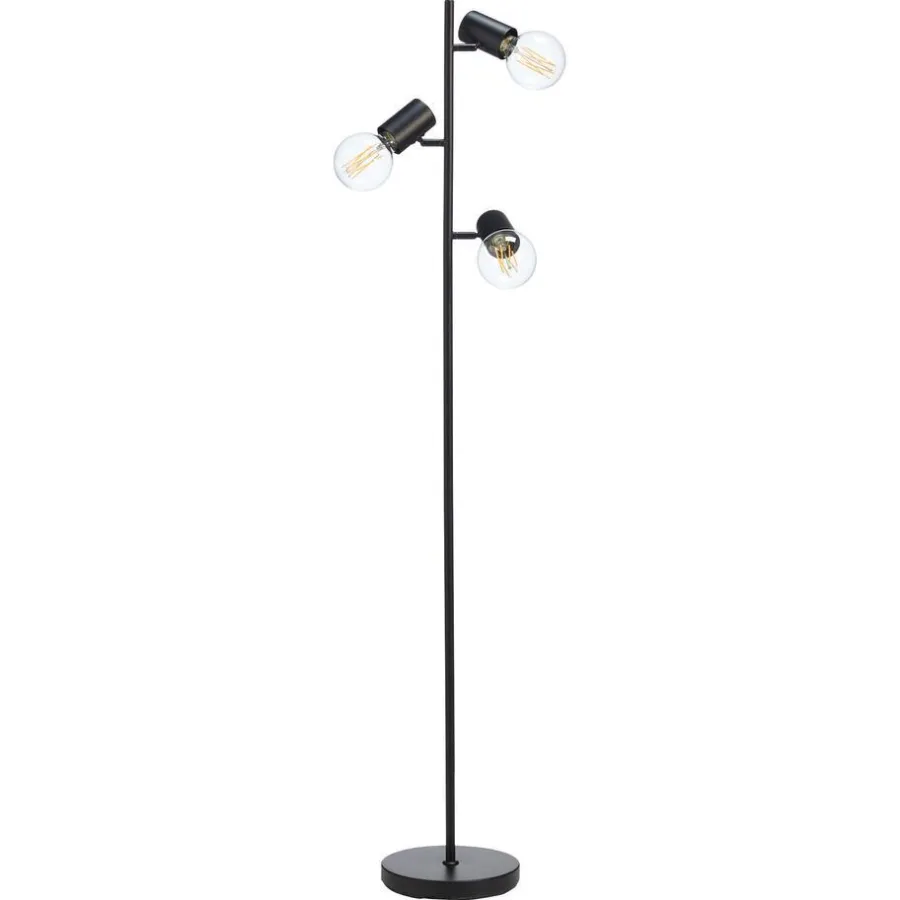 Kwantum Vloerlampen*Vloerlamp Elste Zwart