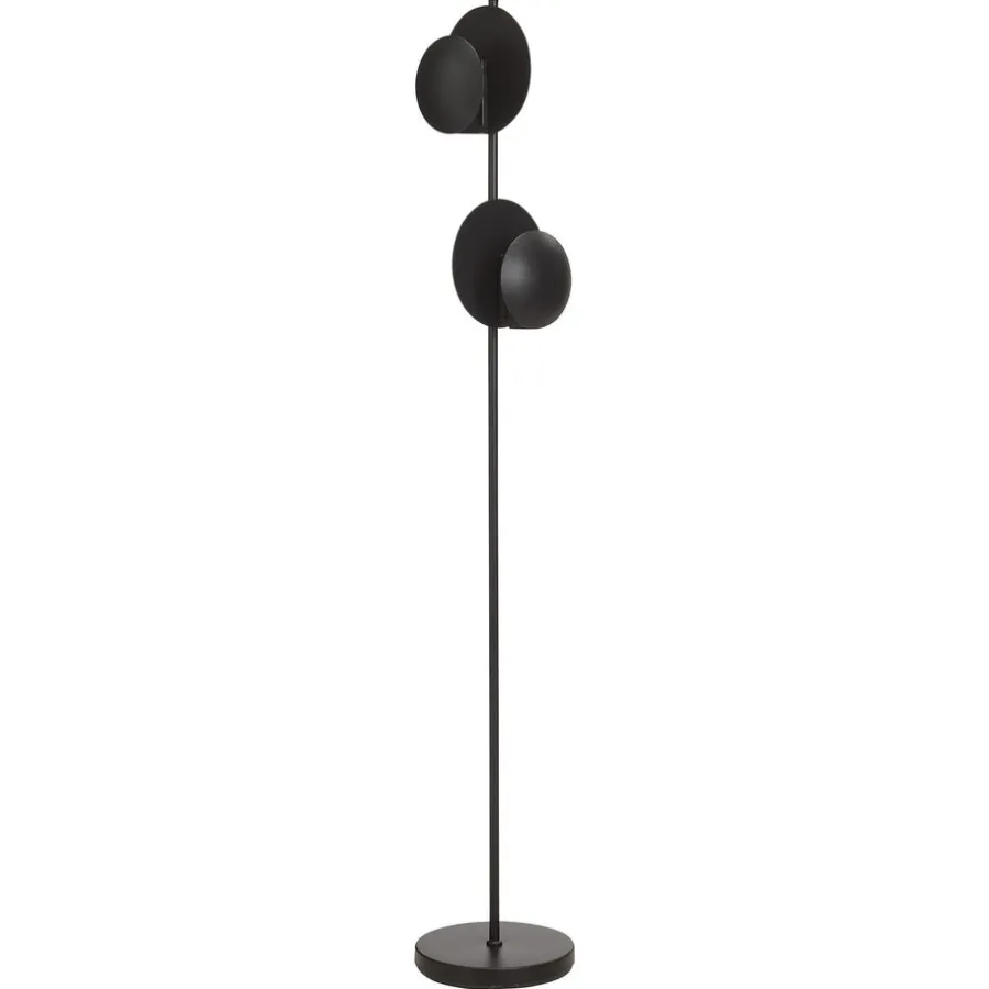 Kwantum Vloerlampen*Vloerlamp Sobek Zwart