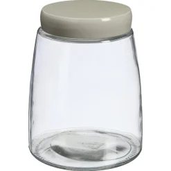 Kwantum Voorraadpotten & Blikken*Voorraadpot Glas Zand - 12,5x16 Cm 16 Cm 016CM