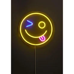 Kwantum Wandlampen*Wandlamp Smiley Neon